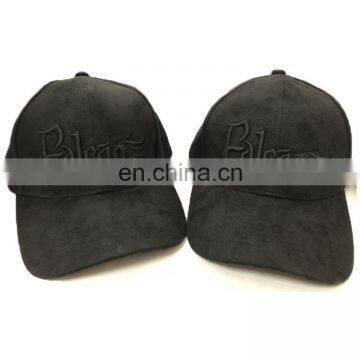 Wholesale Hot Selling 3D Embroidery Custom Promotional Suede Baseball Cap photo-4