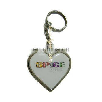 Customized Lovely Heart Shaped Multifunctional Handmade Good Qualtiy Factory Keychain Keyring With Epoxy Logo