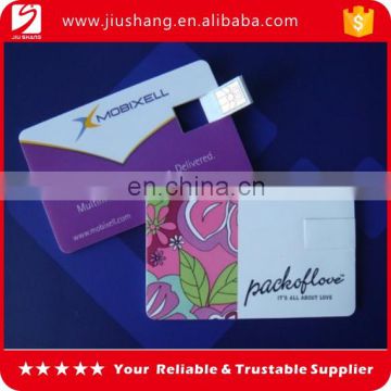 Hot sale new design plastic usb card 1gb for sale