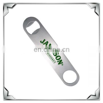 custom screen printed metal speed bottle opener