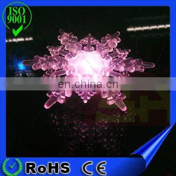 LED Color Changing Flashing Suction Cup Snowflakes light