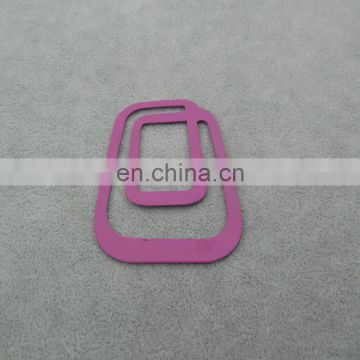 2017 metal cut out effect pink book mark unique blank bookmark