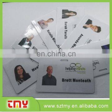 Customized Printing Pvc working id card; Plastic Sample Employee ID card