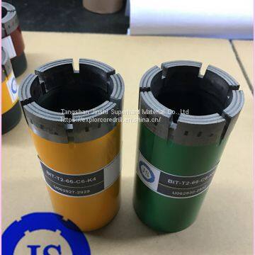 BWG,NWG,HWG,BWF,NWF,HWF, B66, B76T2 56,T2 66,T2 Impregnated Diamond Core Bit photo-2