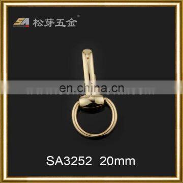 Zinc Alloy Fixed Eye Snap Hook Spring Snap Rigging Hardware Dog Collar Strap Hooks photo-3