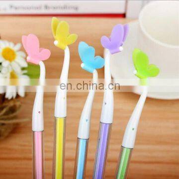Butterfly Design Cartoon Gel Pen Diamond Pen Tip Gel Pen