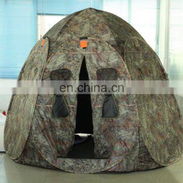 fiberglass Material military camouflage shelter hunting tent