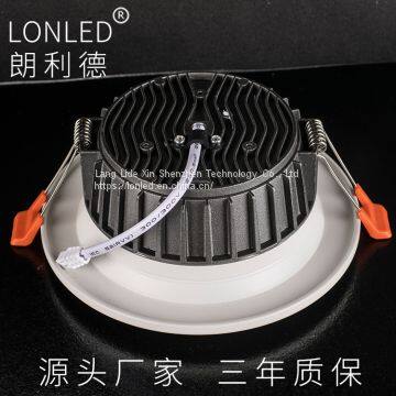 Aluminum Case 4 Inch 12W Recessed LED Downlight White---Lonled Die Casting photo-4