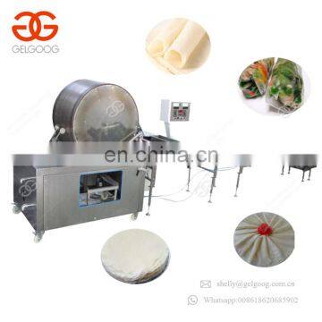 Market Oriented Samosa Skin Round Lumpia Wrapper Maker Spring Roll Pastry Sheet Making Machine