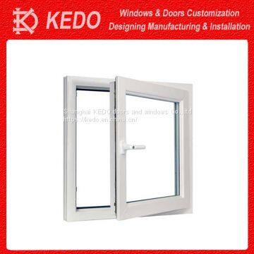 Modern Design Aluminum Tilt and Turn Window Made in China European Style Casement Window Powder Coating Aluminum Window