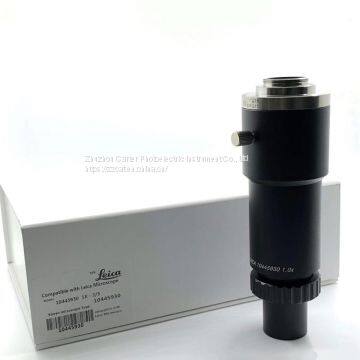 1X 0.5X 0.35X Microscope Adapter Trinocular Camera CCD Interface Adaptor for Leica Stereo Microscope MS5 MZ6 M125 M205 M165 S6D S9D photo-2