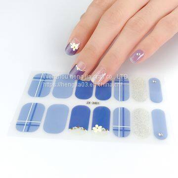 Wholesale Non-toxic Halloween Nail Stickers Nail Art Polish Sticker photo-3
