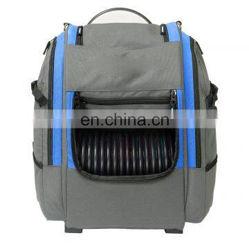 Custom Logo Printing Durable Dynamic Disc Golf Backpack Bag Capacity 20 Discs