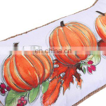 Popular Creative Outdoor Decorative Cushions Leaf and Pumpkin Printed Pillows photo-2