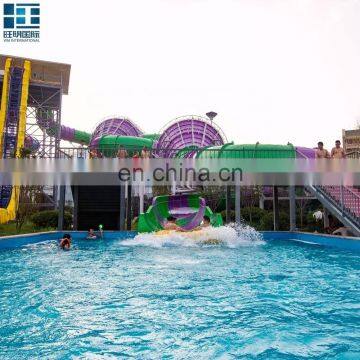 Great Fun Swimming Pool Amusement Park Equipment Slide Big Dropkick Aqua Water Slide