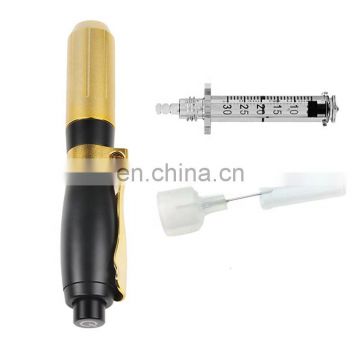 Factory Price High Pressure Glod Black Hyaluronic Acid Injection Pen meso gun for anti aging