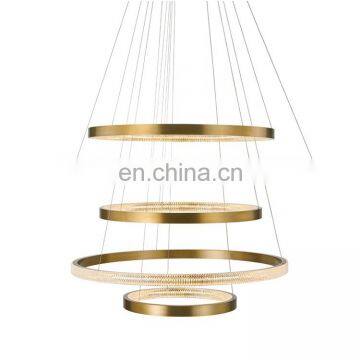 New Arrival Custom made acrylic+metal+acrylic big modern luxury chandeliers light decoration