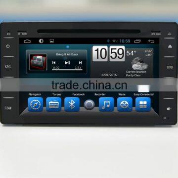 Kaier Supplier 1din 8' Car GPS DVD Radio Stereo for Hilux 2015 2016 with Bluetooth/SWC/Virtual 6CD/3G /ATV/iPod