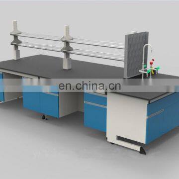 Central Table for Lab Furniture /ceramic Laboratory Bench Dental Workstation photo-3