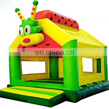 Commercial Outdoor Bouncer Inflatable Beetle Insects Bouncy Bouncer House Castle Combo