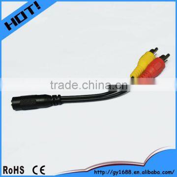 3.5mm headphone jack y splitter audio adapter cable 0.5m