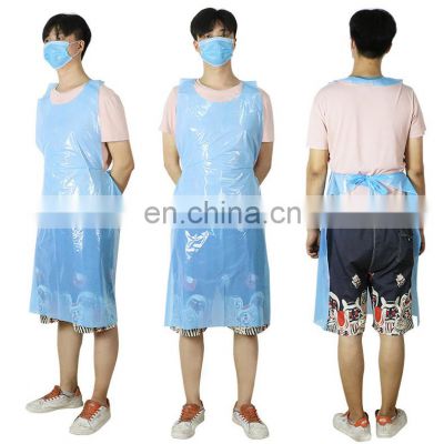 Aprons for Hospital Transparent Polythene CPE Plastic Medical Grade Disposable Kitchen Painting Salon Restaurant Drug STORES