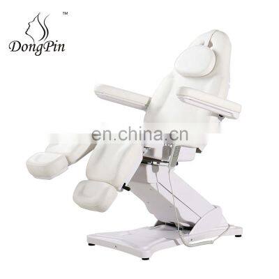 electric pedicure spa chair podiatry chair aesthetic chair split leg recline and tilt adjustable