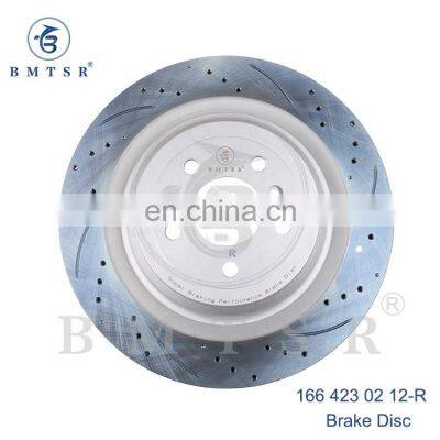 Guangzhou BMTSR Auto Part Rear Brake Disc Rotors For W166 OEM 1664230212 1664230700 166 423 02 12