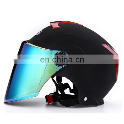 New summer helmet electric car adult double lens helmet motorcycle helmet