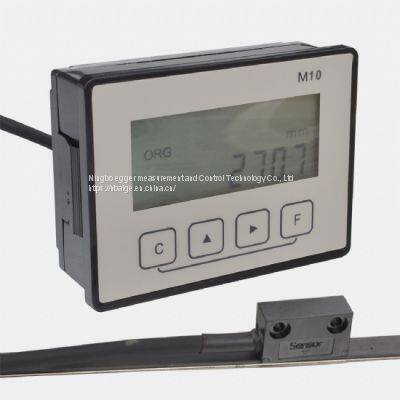 Модель прямых продаж фабрики Egger Ag M10 цифровой индикатор магнитной сетки перемещения, цифровой электронный линейный измеритель магнитной сетки, высокая точность, широкий диапазон отображения, можно заказать различные разрешения измерения, подходит для