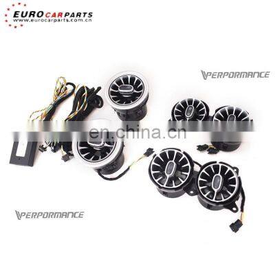 S Class W222 S400 S450L S600 Air Conditioning Turbine LED Interior Lights for W222 S500 S350 Air Vent Ambient Lights photo-4