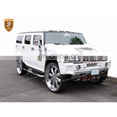 Body kit for hummer H2 converted to branew style with frp