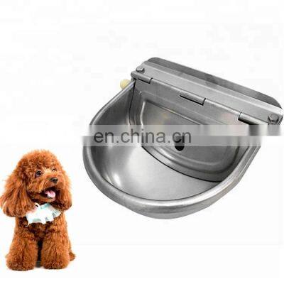 2.5L Stainless steel horse cattle dog drinking water bowl