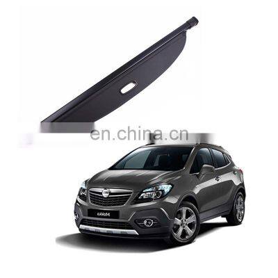 Cargo Cover Black Cargo Security Shield Luggage Shade Rear Trunk Cover For Opel Mokka 2013-2018