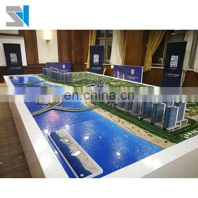 architecture model real estate model villa with abs and acrylic material