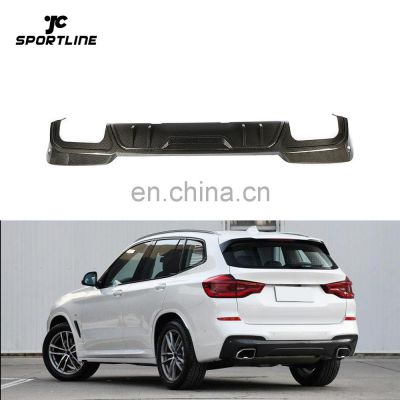 Carbon Fiber X3 G01 Rear Diffuser for BMW xDrive20i xDrive30i M40i Sport Utility 4-Door 2018 2019