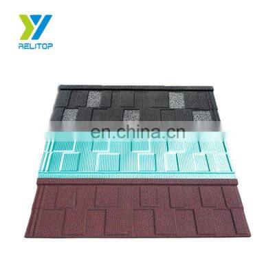 Cheap type of roofing material stone coated roof construction building materials price china
