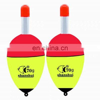 3g-80g Yellow White Black Night Fishing Accessories Visual Foam Anchor Big Belly Float EVA Fishing Float