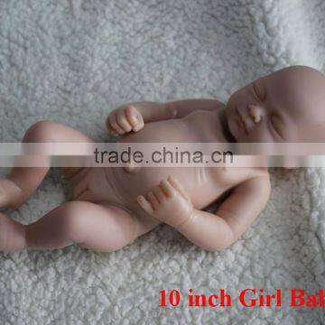 naked full body silicone baby reborn doll kits reborn baby girl