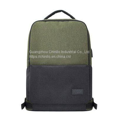 Popular Green Student Backpack New Laptop Bags Fashion High Quality Waterproof Leisure Bags Support Customization CLG18-200 photo-2