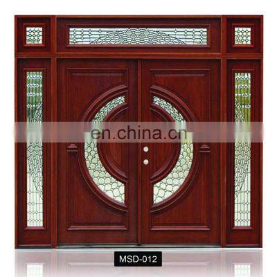 Modern Entry Door Gates Exterior Solid Wood Doors Design Double Swing Wooden Interior Wooden Door