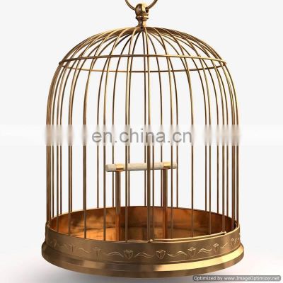 copper bird cage