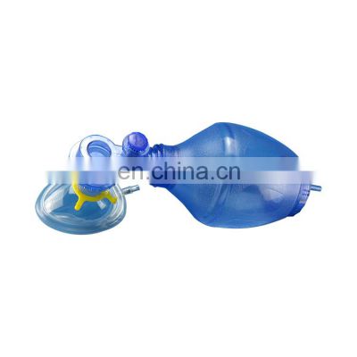 Latex-free component first aid box resuscitation mask kit pvc manual resuscitator ambu bag price