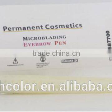 Disposable Microblading #U, #7, #12,#14, #17 Permanent Makeup Hairstroke Eyebrow Manual Pen Quality Choice photo-2