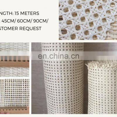 Hot Sale Vietnamese Product Natural Mesh Rattan Cane Webbing Roll Custom Size For Furniture In Vietnam photo-5