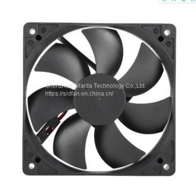 High Speed 12cm 12025 12V Case Cooling System Fan For Computer BTC Mining Frame Server 120mm Miner Fans