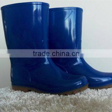 China fashion men safety boots used in rainly day