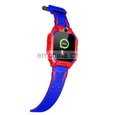 YQT 2022 Wholesale Smartwatch Sim Card GPS tracking Q19 SOS Touch Screen Spider Phone Watch For Kids