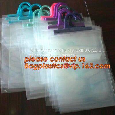 Biodegradable Compostable Pac Hanger Garment Underwear Clothes Package Hanging Hook Plastic Bag With Self-Adhesive Seal photo-4