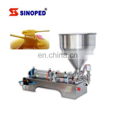Semi Auto Glass Bottle Beer Filling Machine Piston Gel Vegetable Oil Liquid Filler Manufacturer photo-4